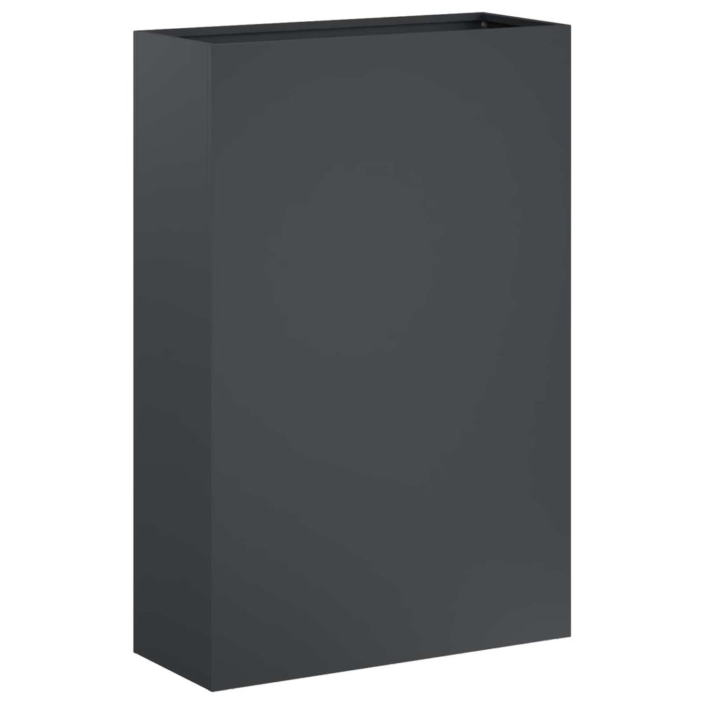 Cache-pot de jardin anthracite 50 x 20 x 75 cm