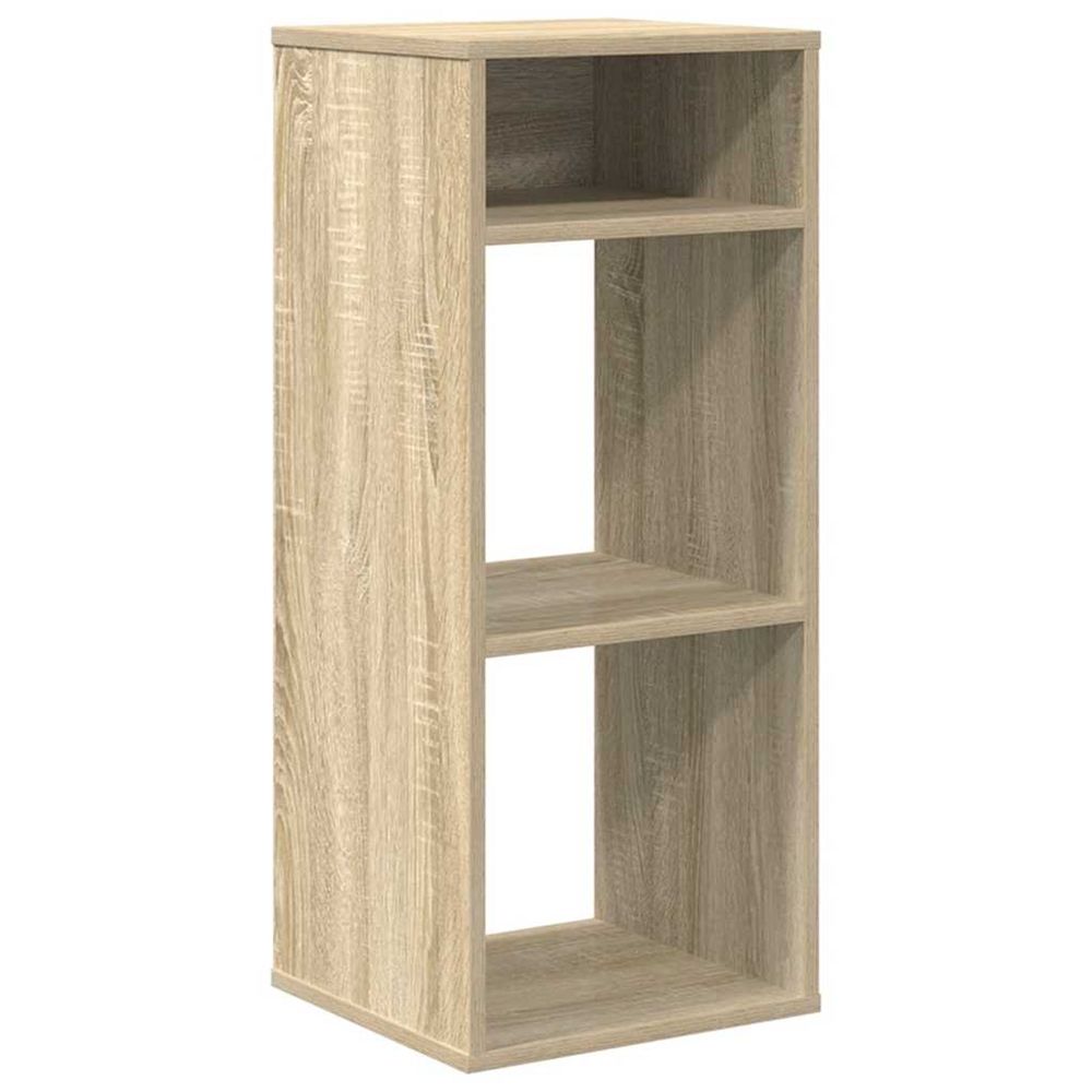 Bibliothèque chêne sonoma 34x31x80 cm bois d'ingénierie