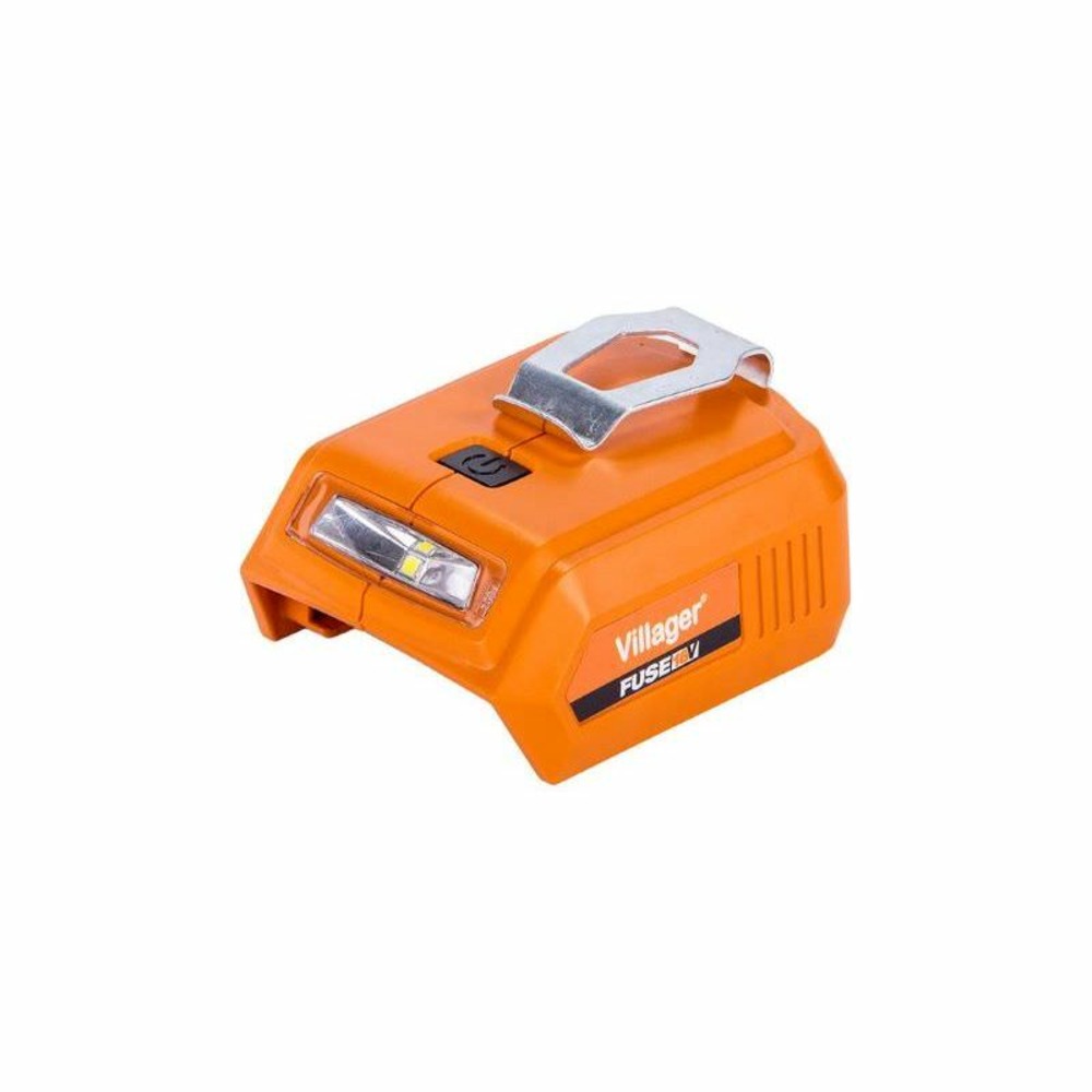 Chargeur d'appareils mobiles sans fil électrique sur batterie 18v 2a en courant de sortie fuse vln 9920 sans batterie et