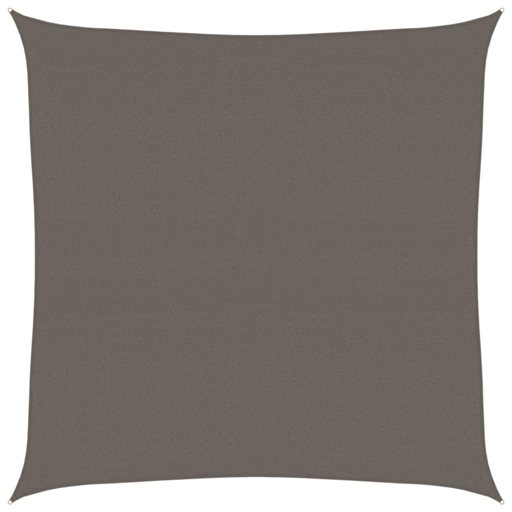 Voile d'ombrage 160 g/m² anthracite 5x5 m pehd