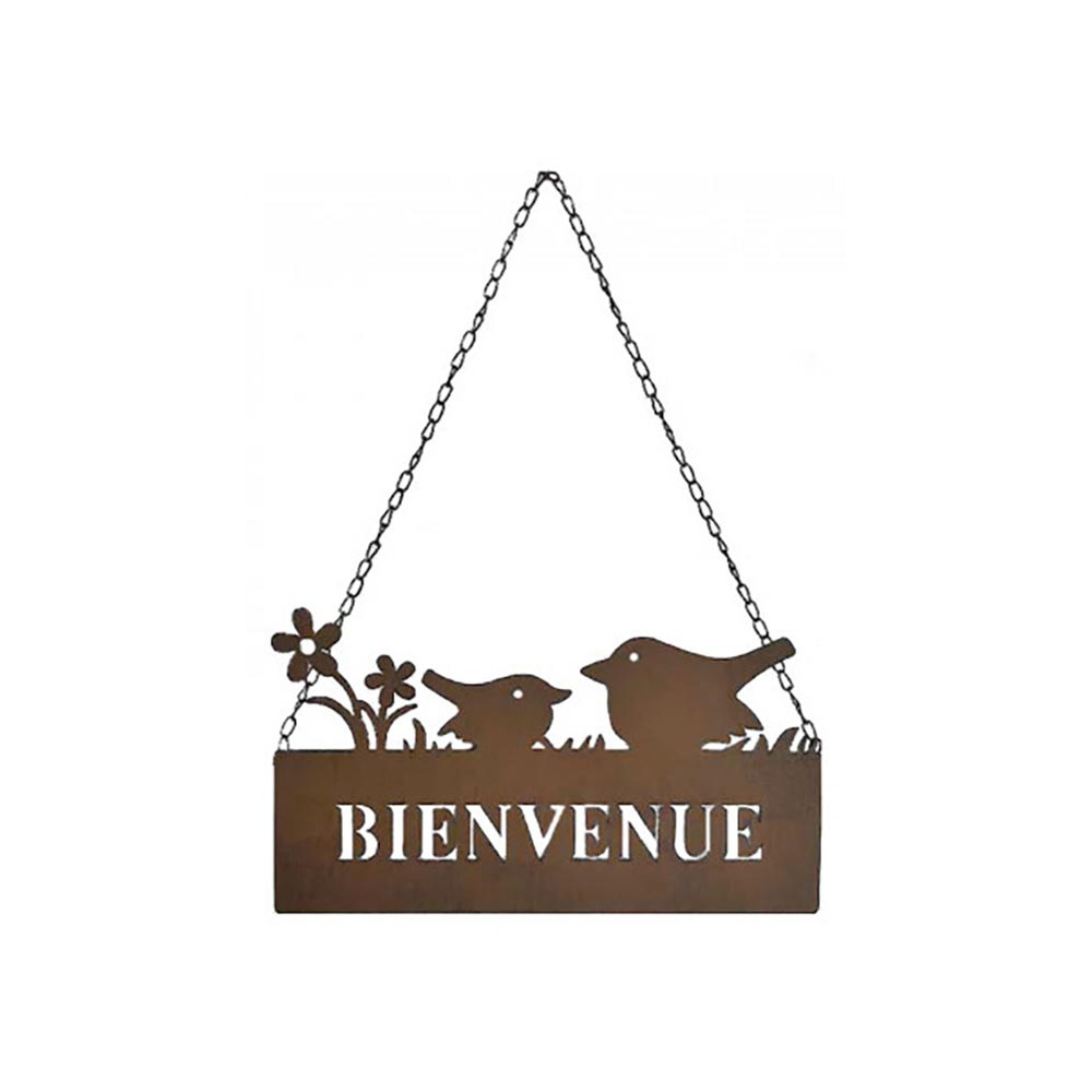 Pancarte bienvenue 36 x 48 cm