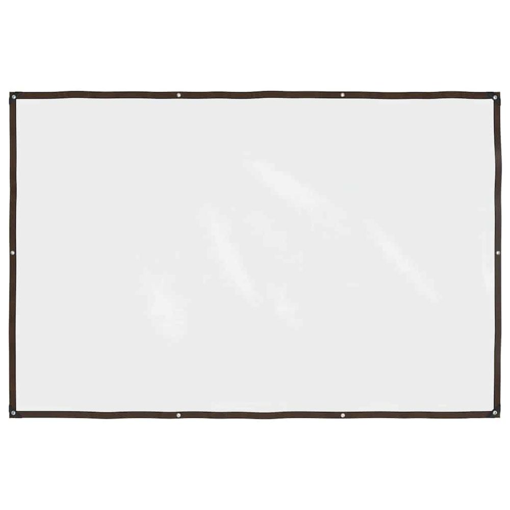 Bâche transparente avec œillets 2x3 m polyéthylène