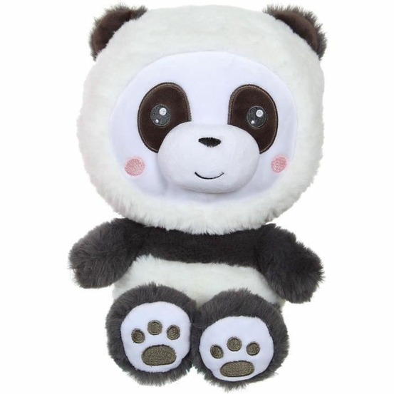 Peluche panda hoody pets 24 cm