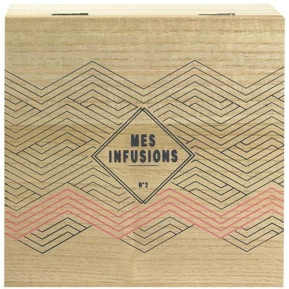 Boite à thé en bois oslo infusions