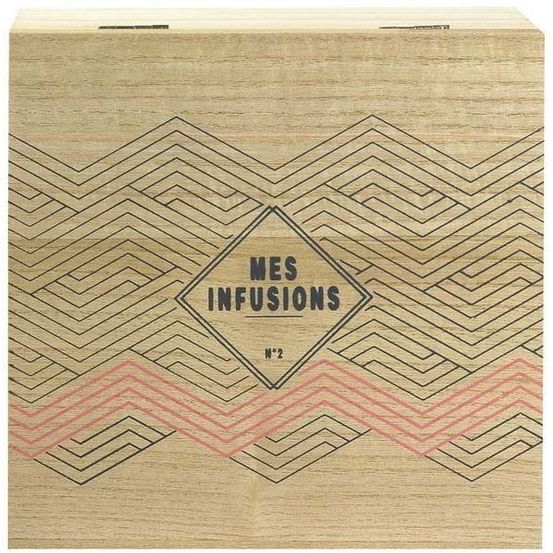 Boite à thé en bois oslo infusions