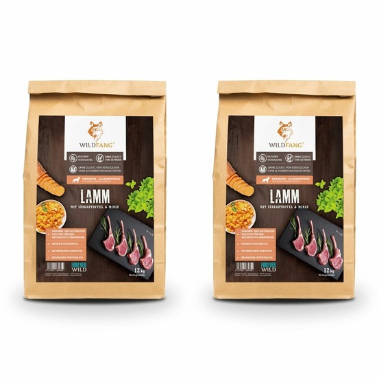 Wildfang - croquettes pour adultes à l'agneau - sans céréales