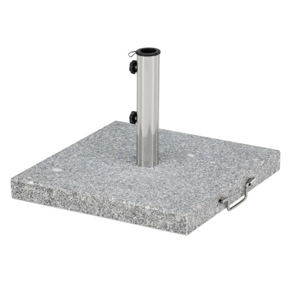 Pied de parasol moucheté carré 