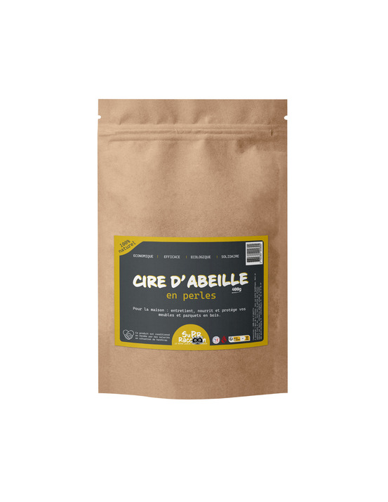 Cire d'abeille en perles - super raccoon