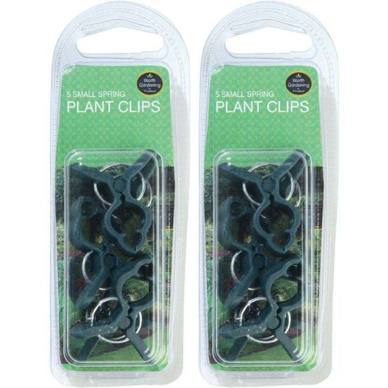 Pinces de fixation en plastique pour plantes (lot de 10)
