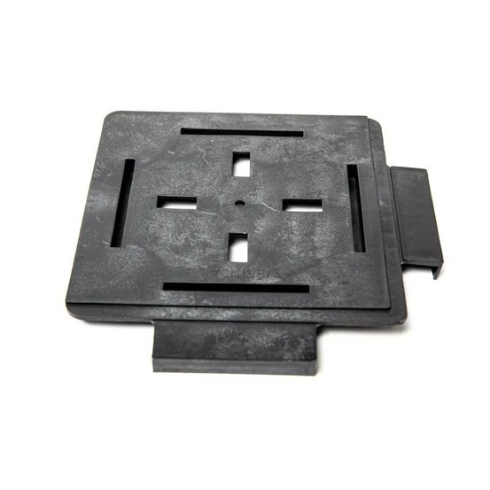 Plaque à dalle noire -