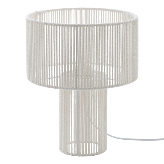 Lampe à poser miria blanc