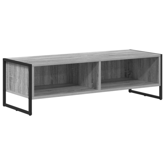 Meuble tv gris sonoma 100 x 36,5 x 30,5 cm bois d'ingénierie