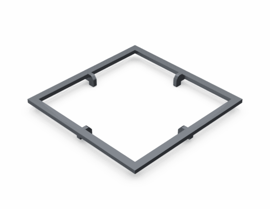 Stop-food braséro cevenol 83cm - carré