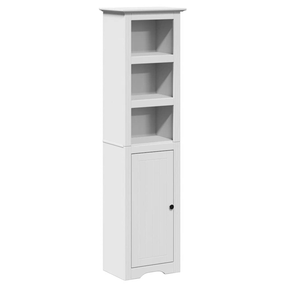 Armoire de salle de bain bodo blanc 44x30x160 cm