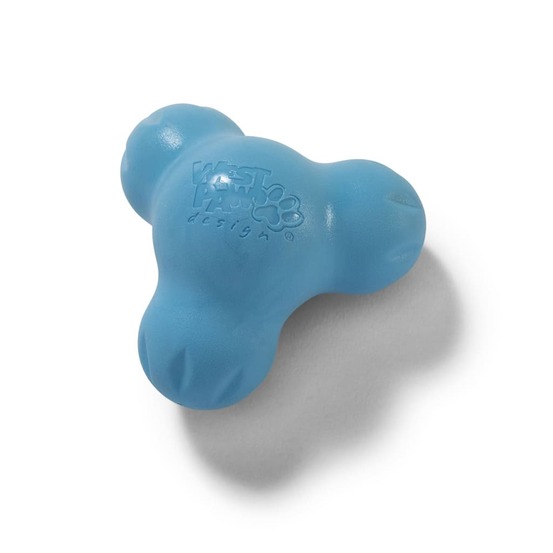 Jouet pour chiens avec zogoflex tux aqua bleu s