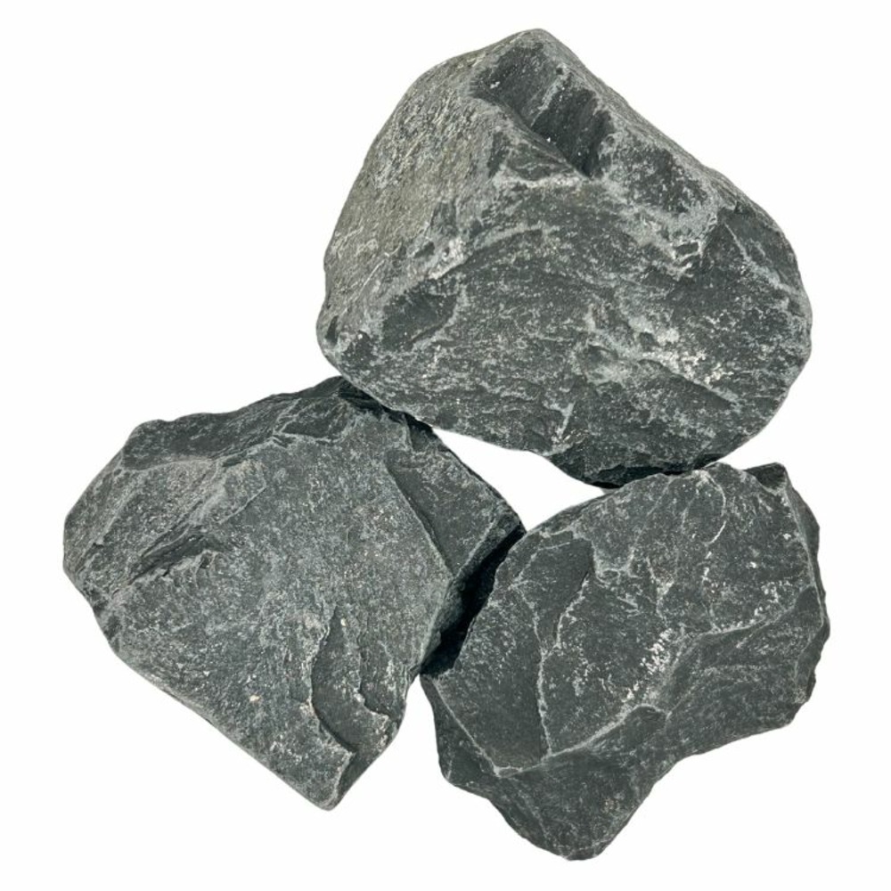 Big bag de 0,75m³ (+/- 1000 kg) pierre à gabions noire ø 80/150 mm - livraison premium