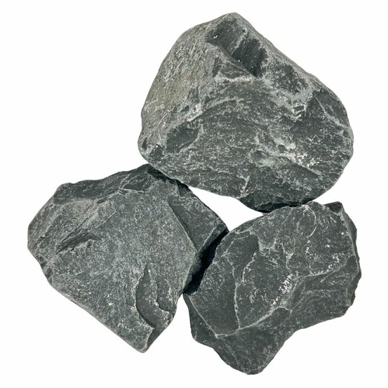 Big bag de 0,75m³ (+/- 1000 kg) pierre à gabions noire ø 80/150 mm - livraison premium