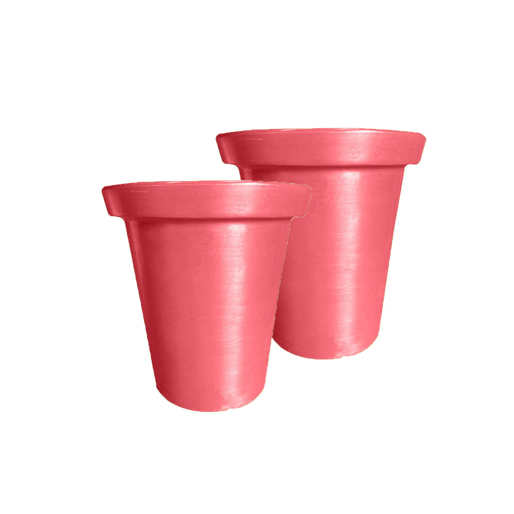 Pot de fleurs rond xxl delight 760l-lot de 2