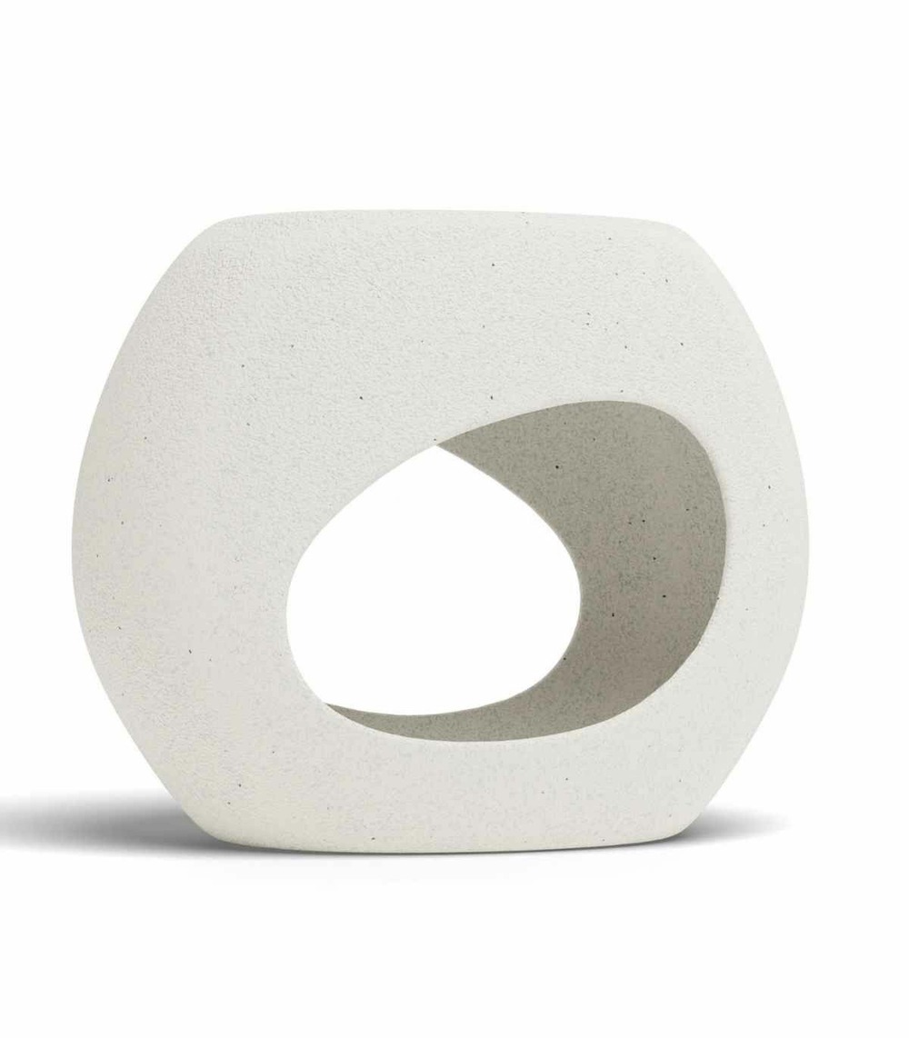 Brûleur céramique abstrait effet pierre