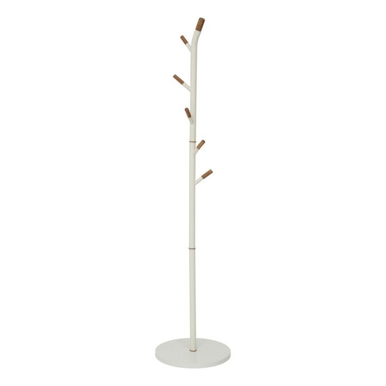 5five - porte-manteaux 6 patères cassie beige h 175,5cm