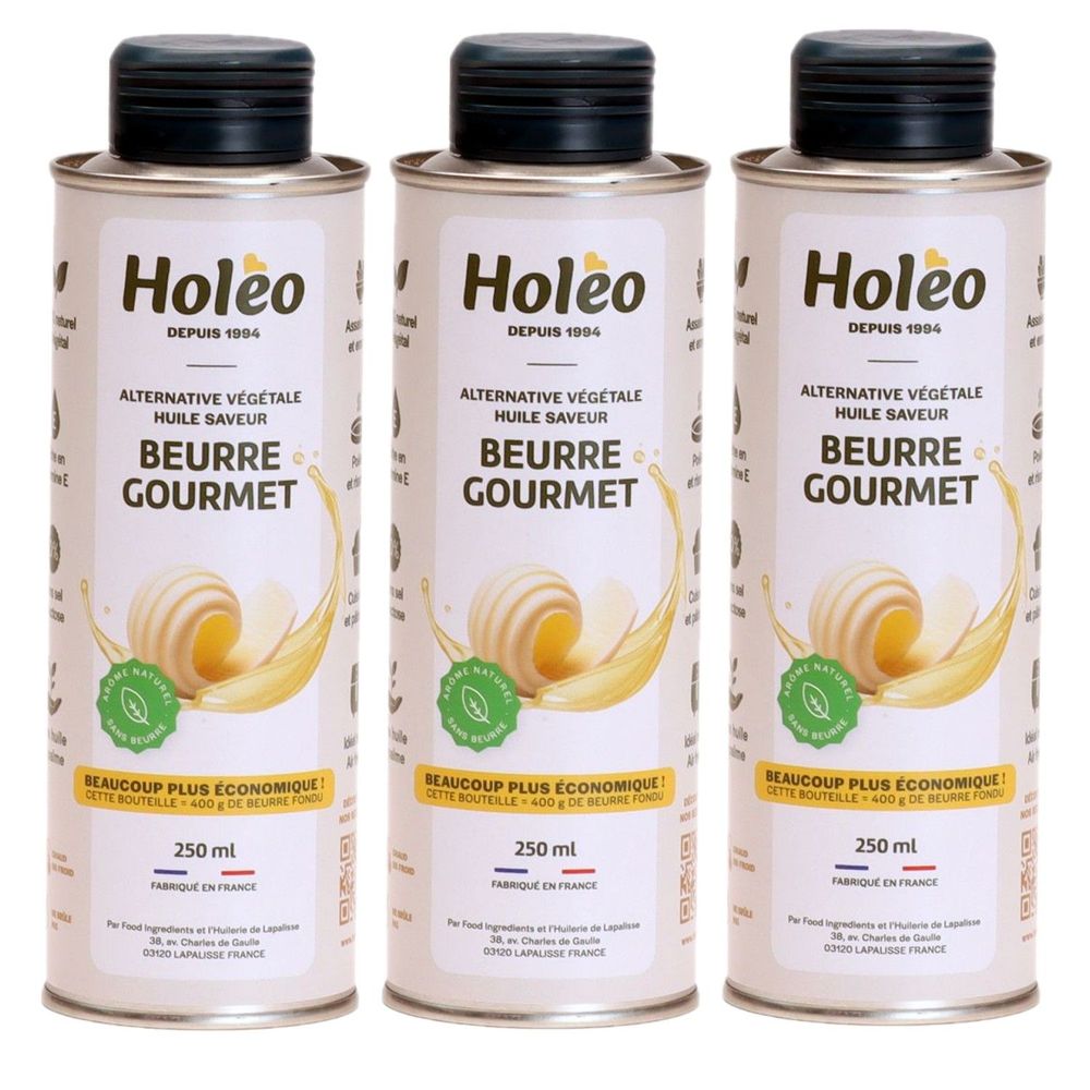 Huile saveur beurre gourmet - holèo