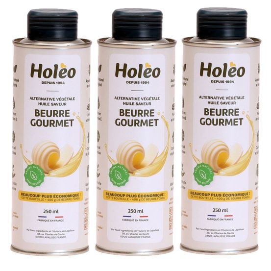 Huile saveur beurre gourmet - holèo
