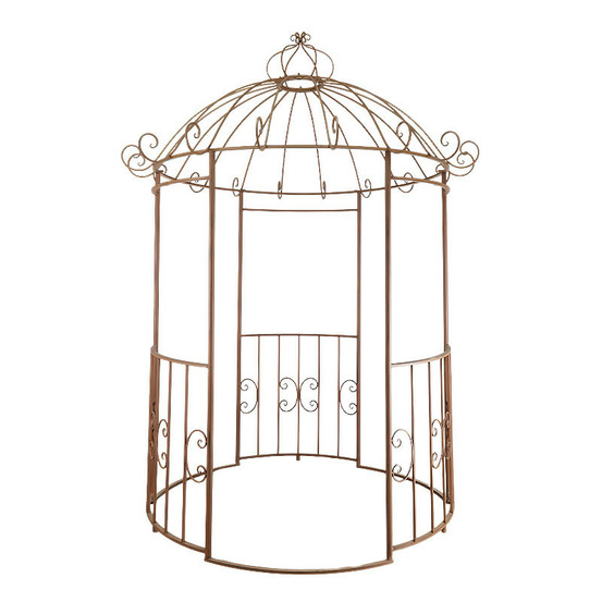 Tonnelle fer ronde 290x180x180cm