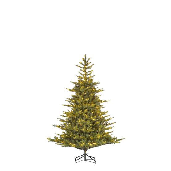 Black box arbre de noël artificiel grimshaw - 112x112x155 cm - pvc - vert