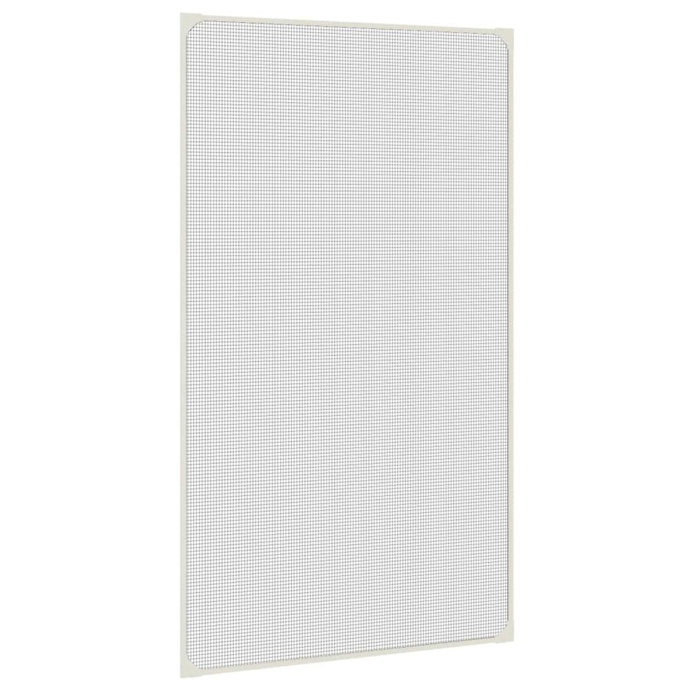 Moustiquaire magnétique pour fenêtres blanc 80x140 cm