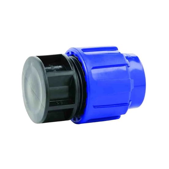 Raccord pe 20mm, bouchon polyéthylène, raccord compression eau potable