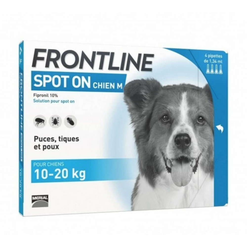 Frontline spot on chien m (10-20 kg) - boehringer 6 pipettes