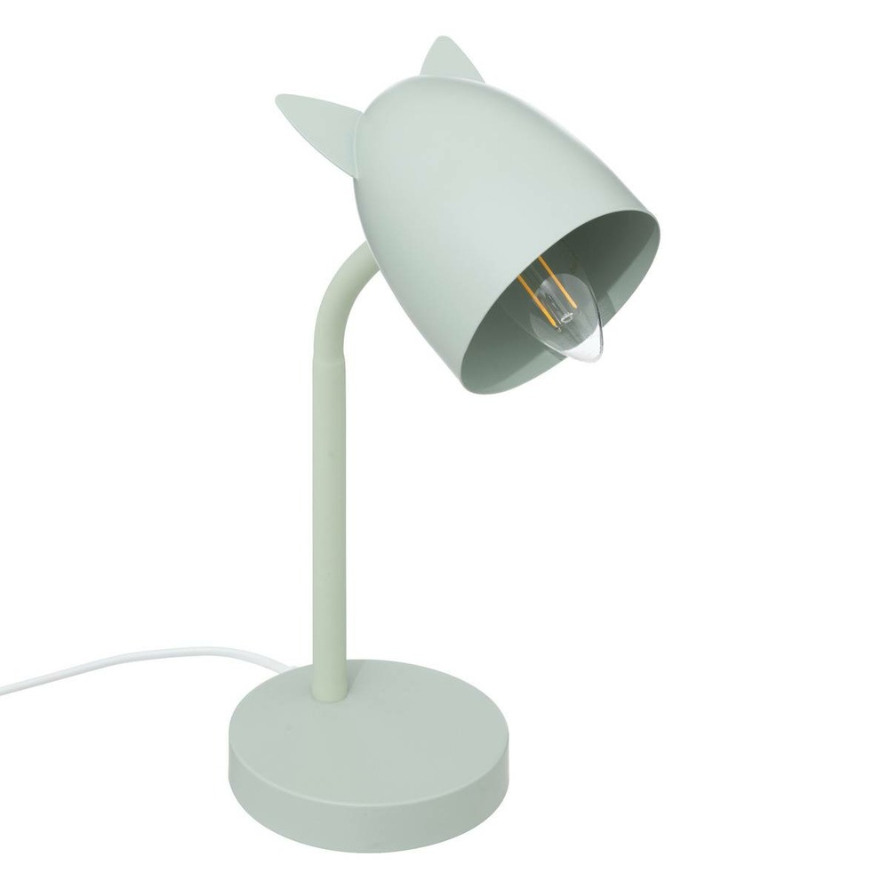 Lampe à poser à oreilles h.31cm métal vert