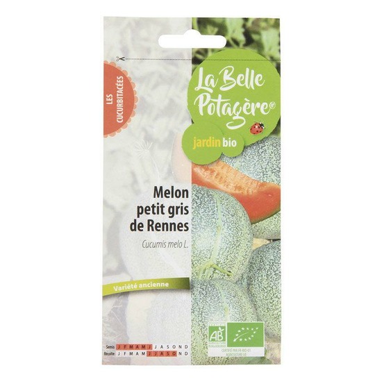 Graines à semer - melon petit gris de rennes - 0,6 g