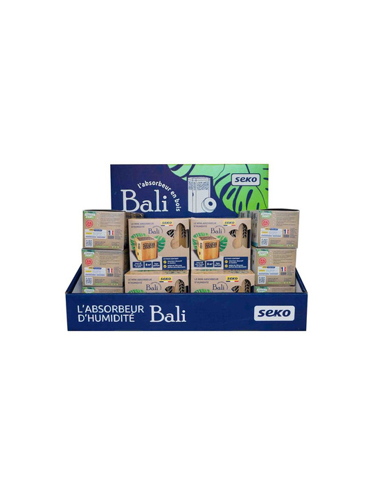 Présentoir panaché mini absorbeurs bali + recharges neutres et senteur coton présentoir panaché mini absorbeurs bali + recharges