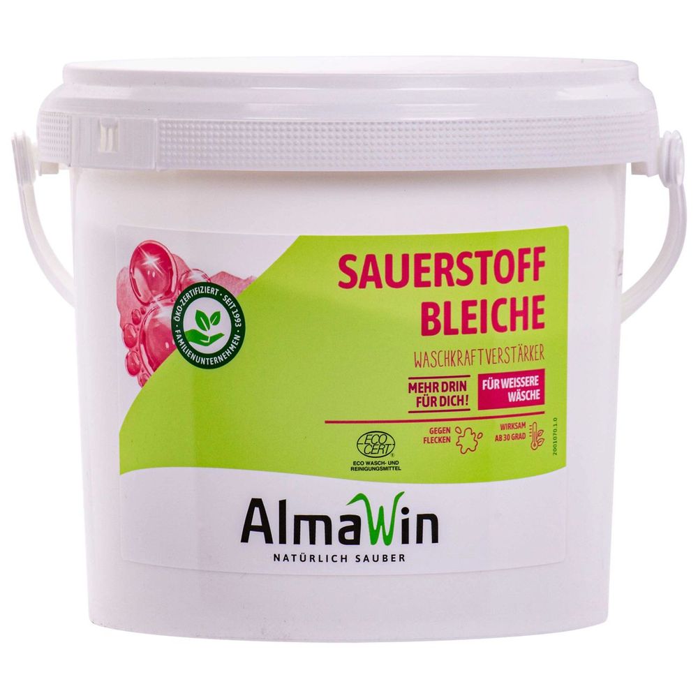 Blanchiment oxygène 2,5kg, percarbonate de soude, efficace dès 30°c