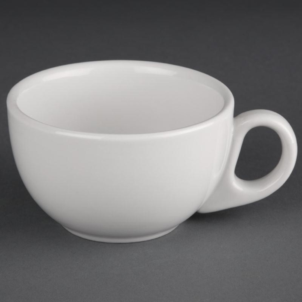 Tasses à cappuccino athena hotelware 228ml - boite de 24