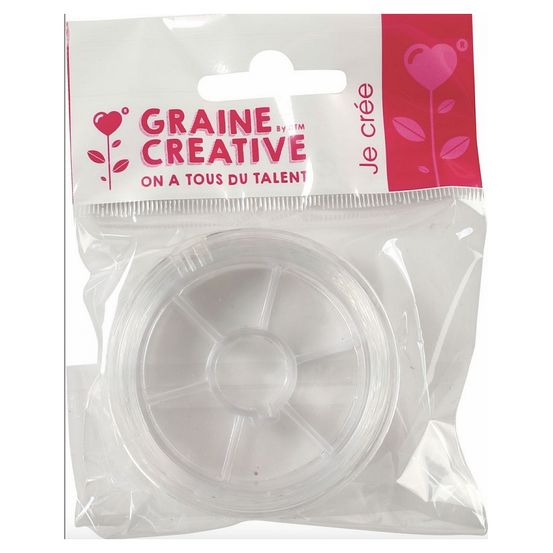 Fil nylon transparent 5 m (diam 0.5 mm)
