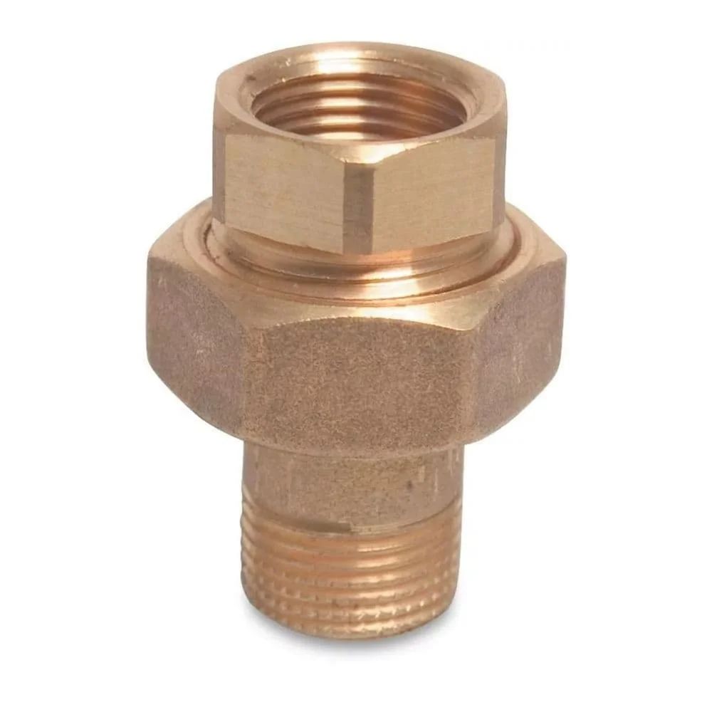 Raccord laiton 1' pour chauffage et plomberie