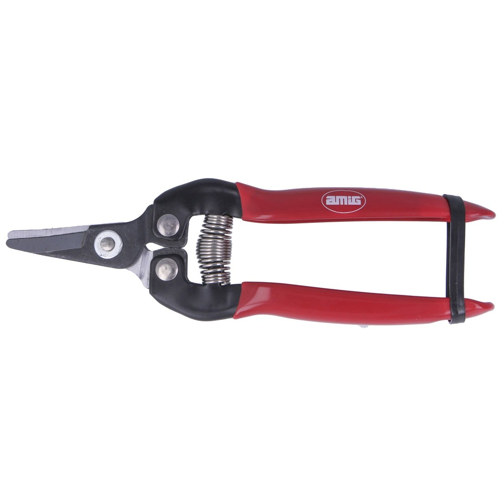 Amig - sécateur p16 - 6 3/4'' - acier - rouge-noir