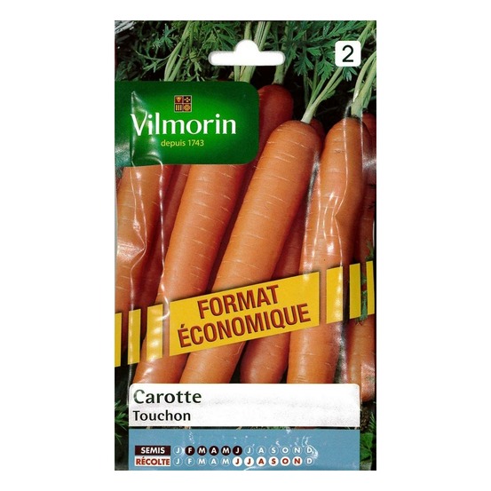 Sachet graines carotte touchon format économique