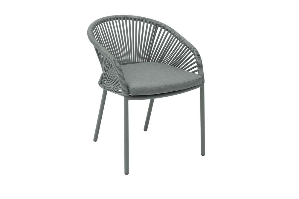 Fauteuil de jardin oryon empilable vert laurier
