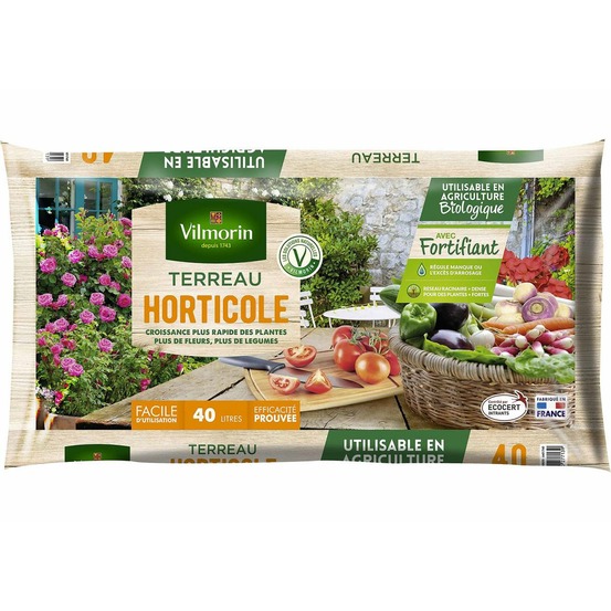 Terreau horticole 40l