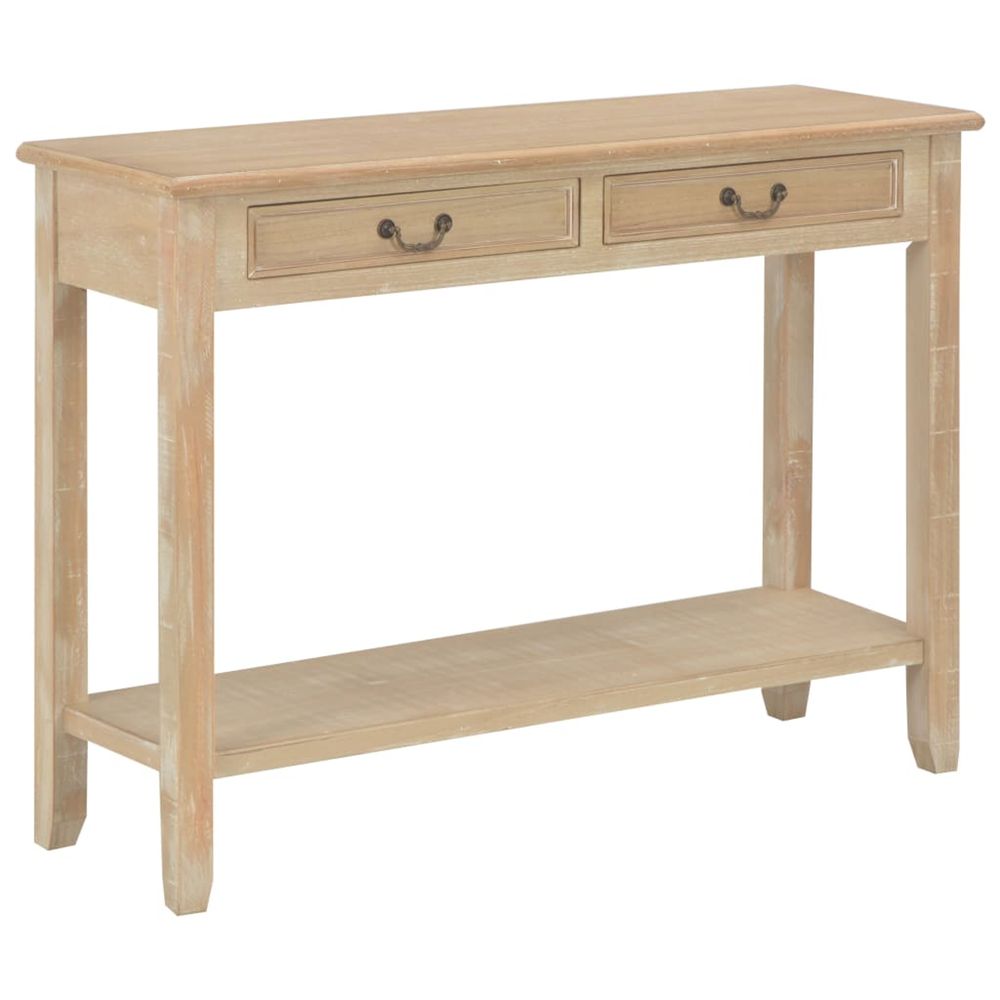 Console 110x35x80 cm Bois