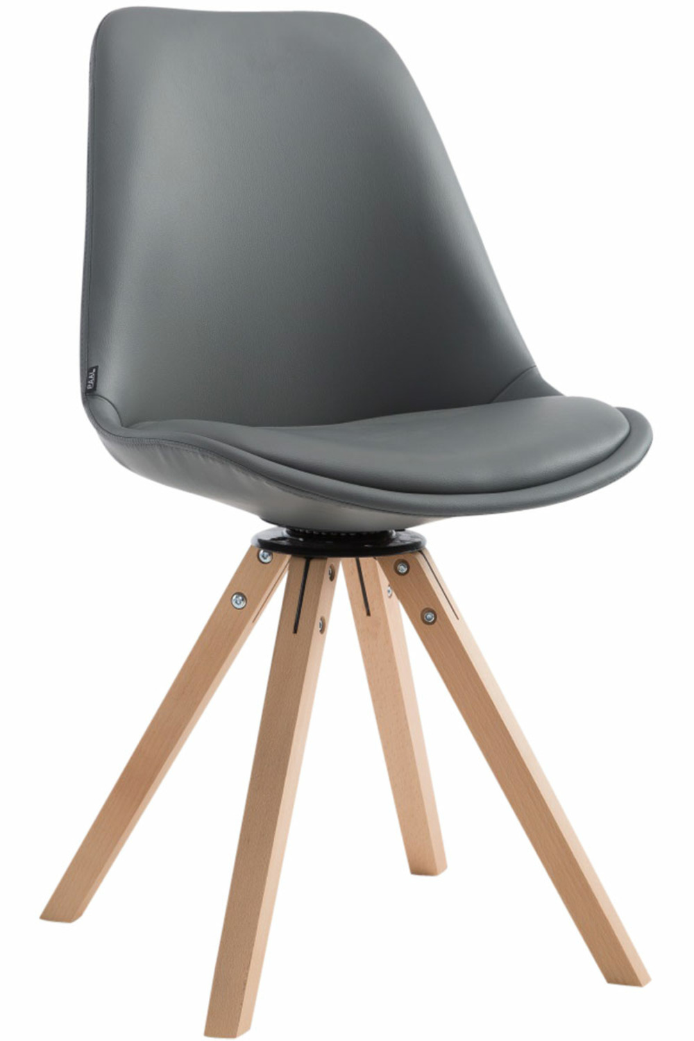 Chaise visiteur calais pivotante natura square