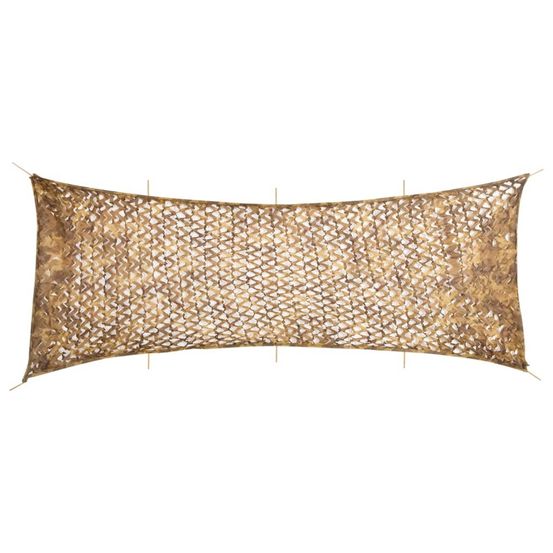 Filet de camouflage avec sac de rangement 833x297 cm sable