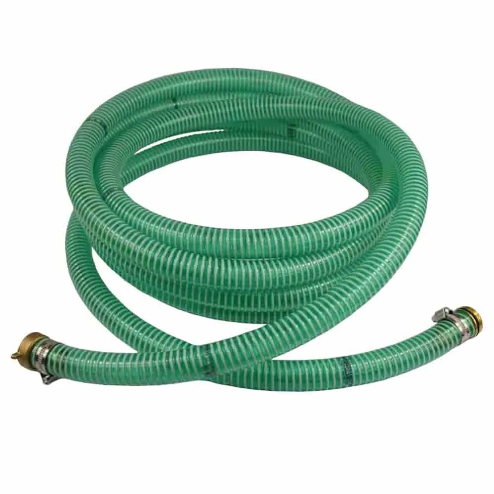 1'/25mm tuyau d'aspiration et de pression avec embout de tuyau 1' ag + raccord 1' ig 2/3 7m