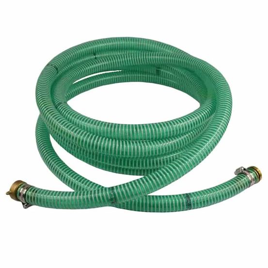 1'/25mm tuyau d'aspiration et de pression avec embout de tuyau 1' ag + raccord 1' ig 2/3 7m