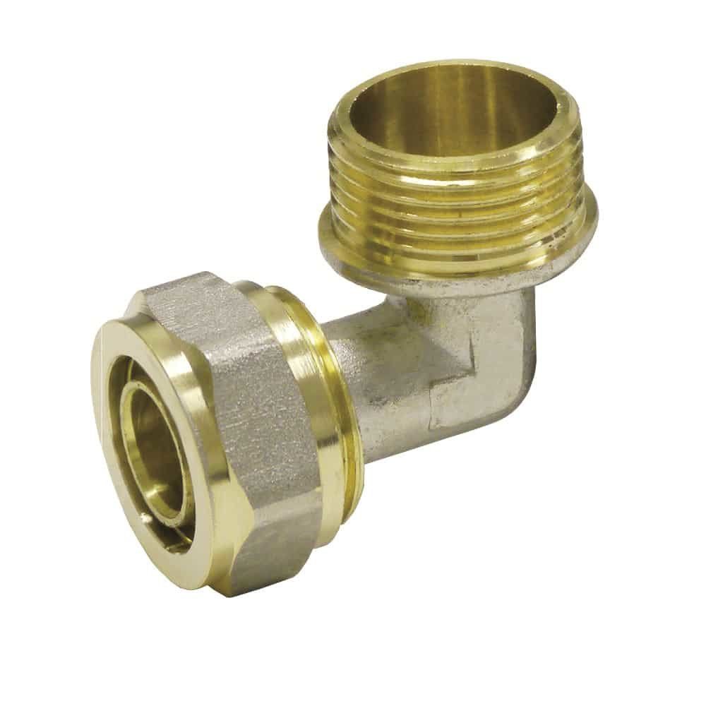 Raccord vissé coudé 32 x 3 - 3/4