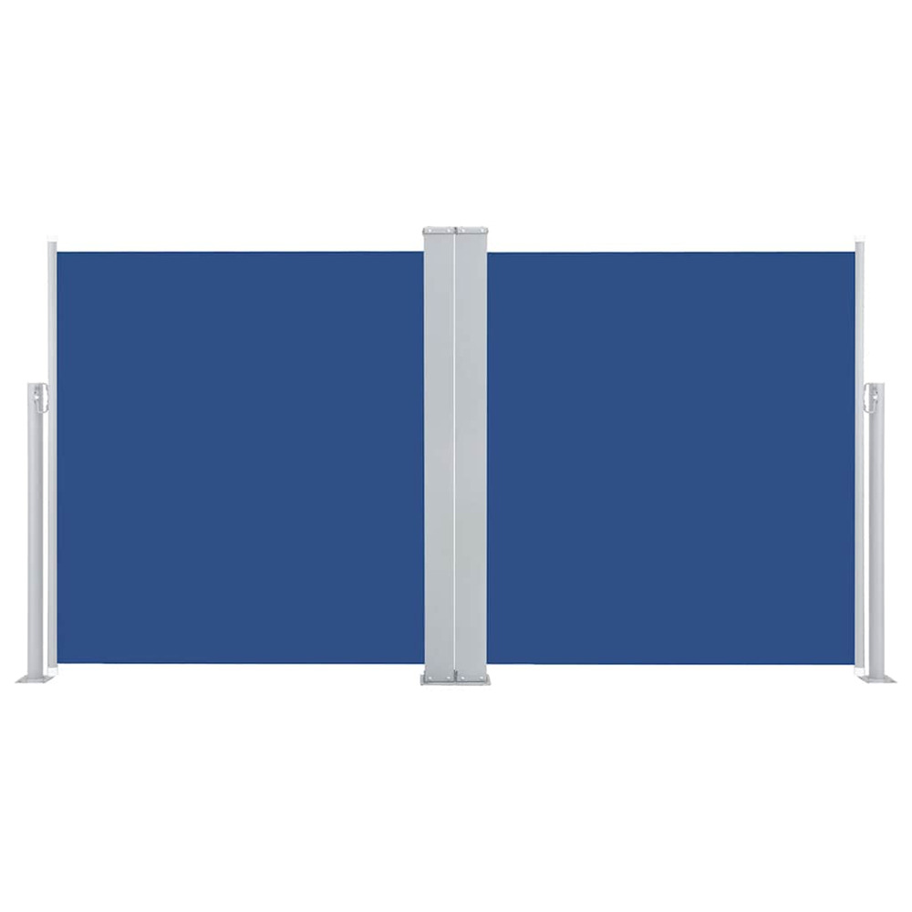 Brise vue latÃ©ral rÃ©tractable Bleu 160 x