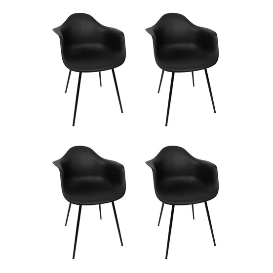 Lot de 4 chaises fauteuil